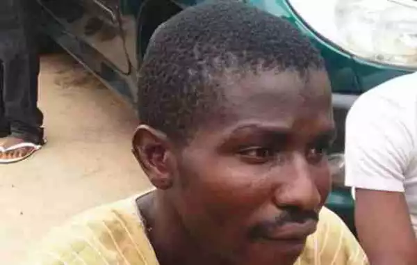 My Mother Died When She Heard I Was Arrested – Armed Robber (Photo)